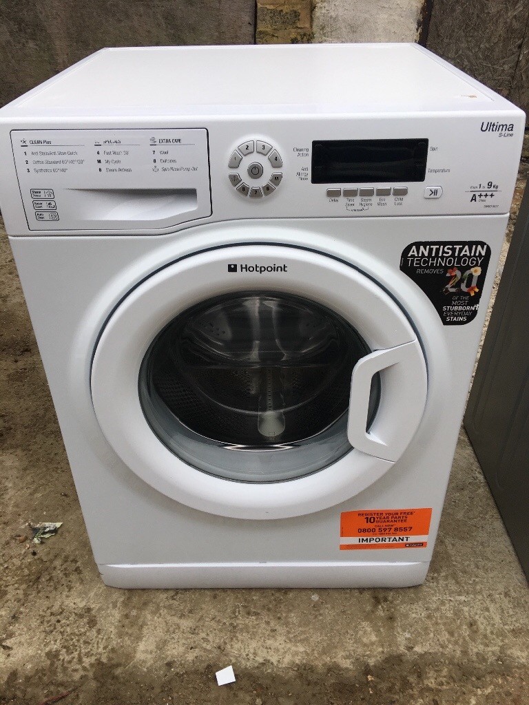Hotpoint SWMD9637 9kg 1600 Spin Washing Machine in White 4409 in