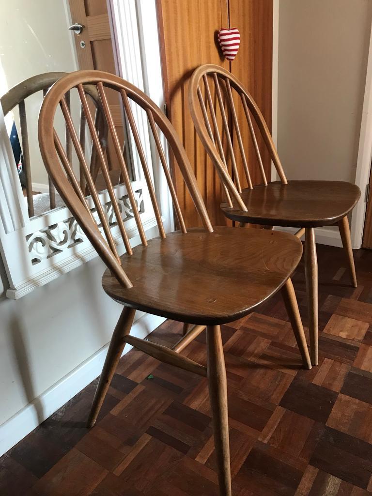 Vintage Mid Century Ercol Dining Chairs in Witney, Oxfordshire Gumtree