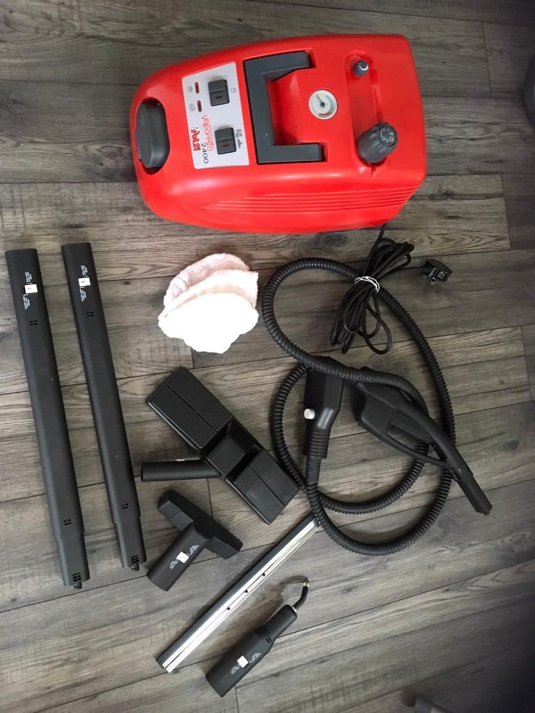 Polti Vaporetto 2400 steam cleaner Unit With Attachments hardly use