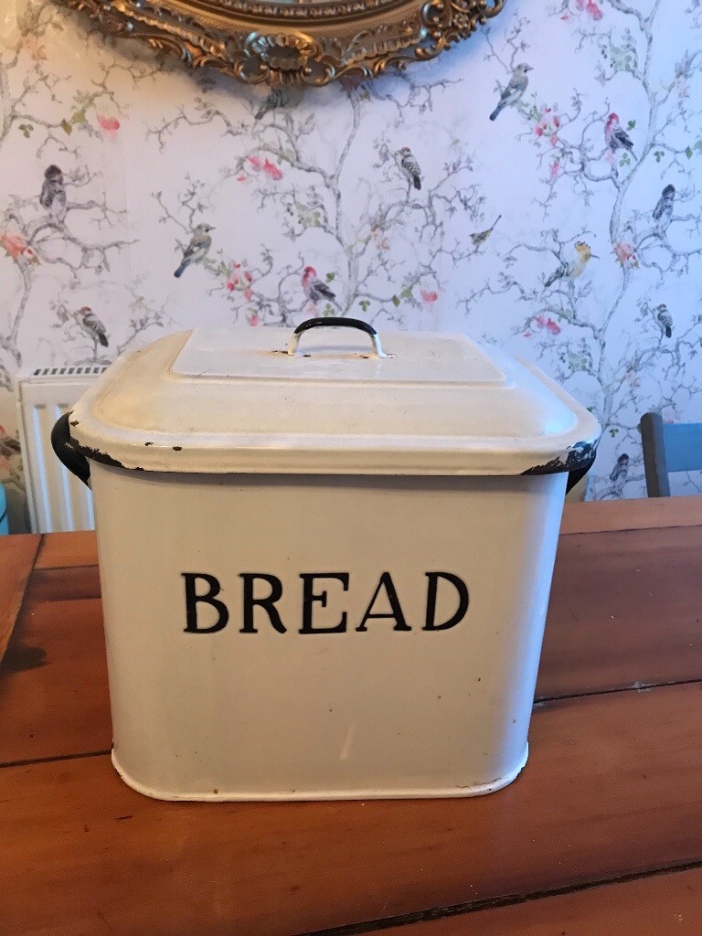 Shabby chic, retro bread bin in Southside, Glasgow Gumtree