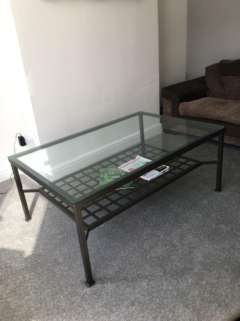IKEA Glass coffee table in Loughborough, Leicestershire Gumtree