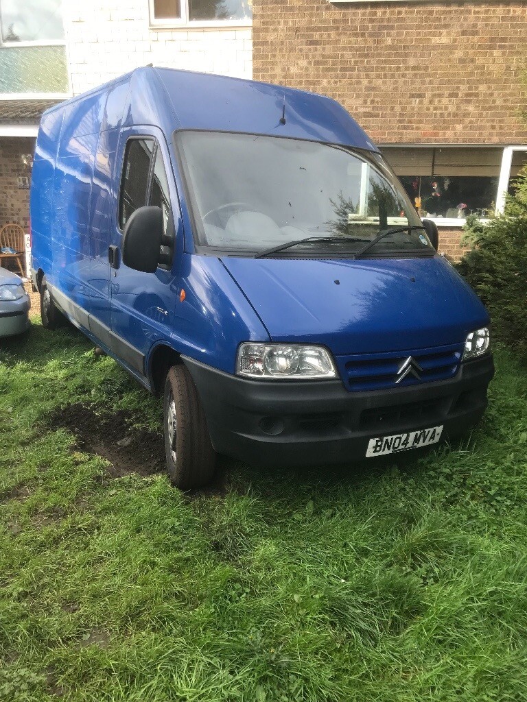 Citroen Relay cheap long wheel base blue diesel van,might suit builder/person moving a grand