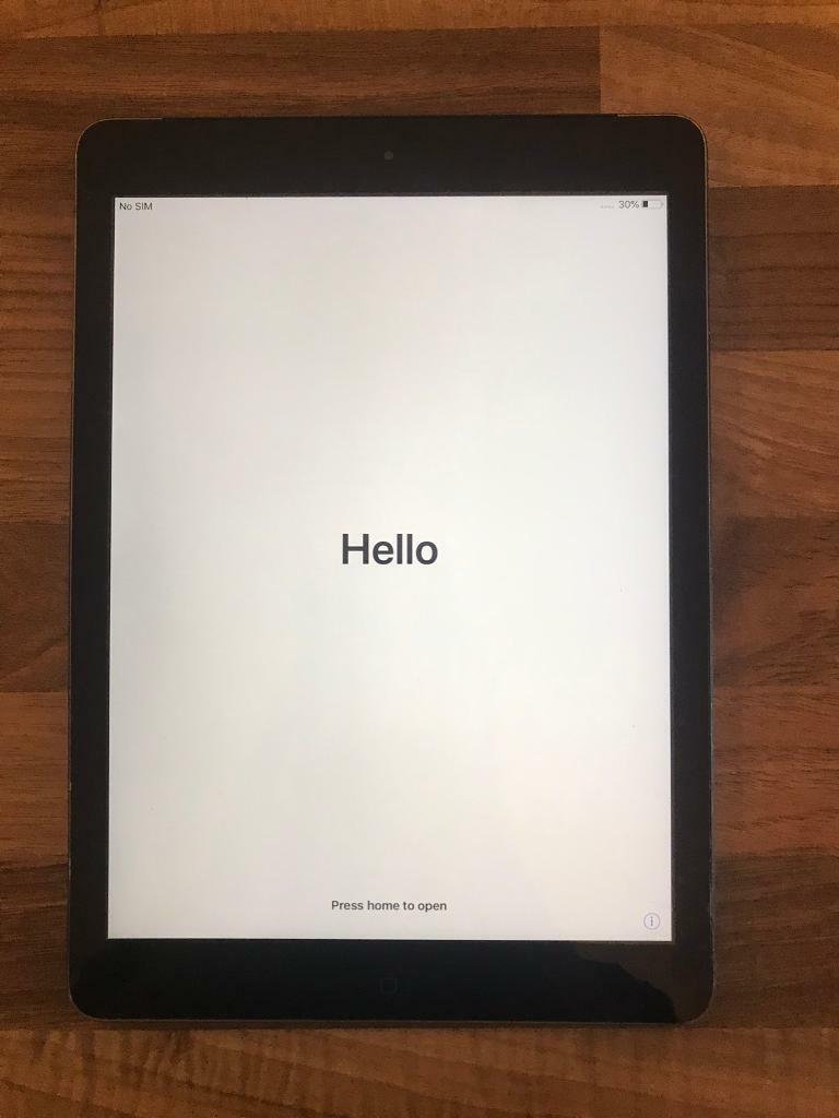 Apple iPad Air A1475 64GB Wifi + Cellular Space Grey in Bournemouth