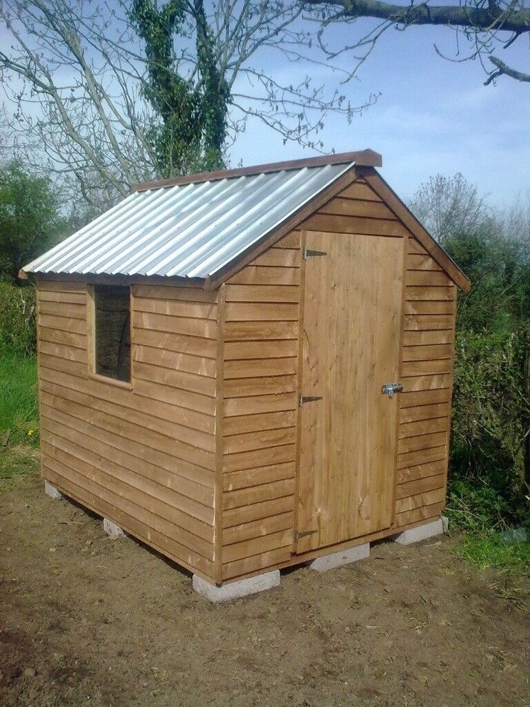 Top quality 8ft x 6ft Garden shed delivered and set up 