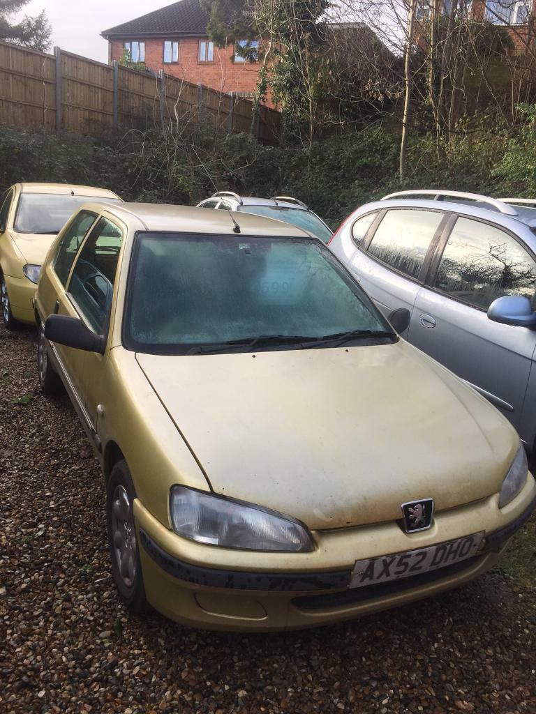 02 reg peugeot 106 1124cc petrol 10 month mot in Norwich, Norfolk