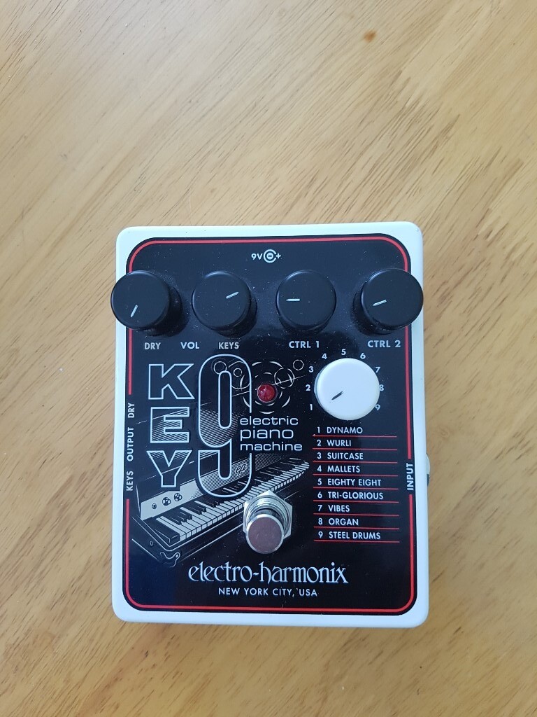 ELECTRO HARMONIX EHX KEY 9 Electric Piano Guitar Effect Pedal (boxed