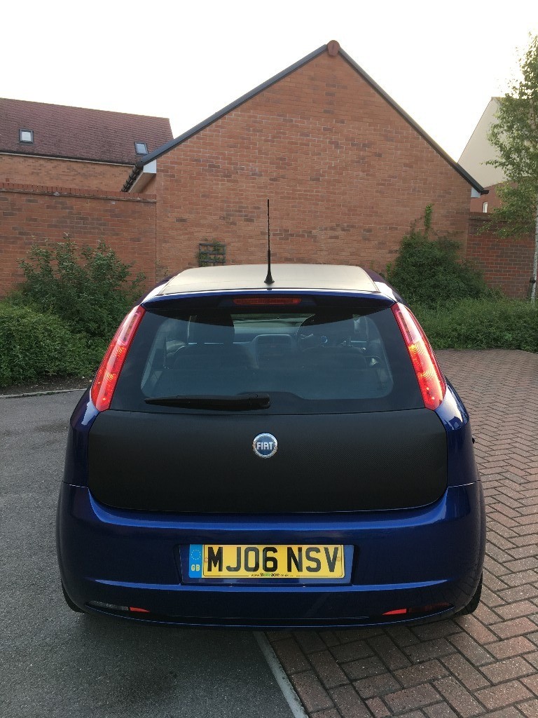 FIAT GRANDE PUNTO 2006 FULL SERVICE HISTORY H&R SUSPENSION 1.2 ACTIVE LOW  MILAGE 75500 NEW MOT,