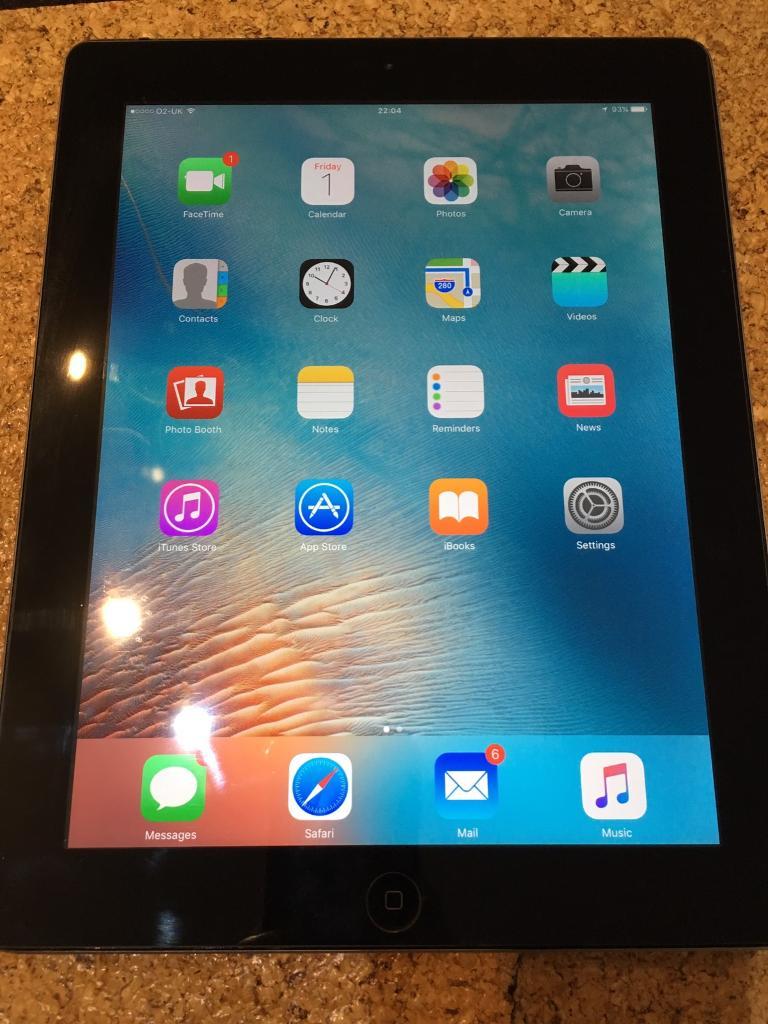 Apple iPad 3rd Gen. 32GB, WiFi + Cellular (Unlocked), 9.7in, black