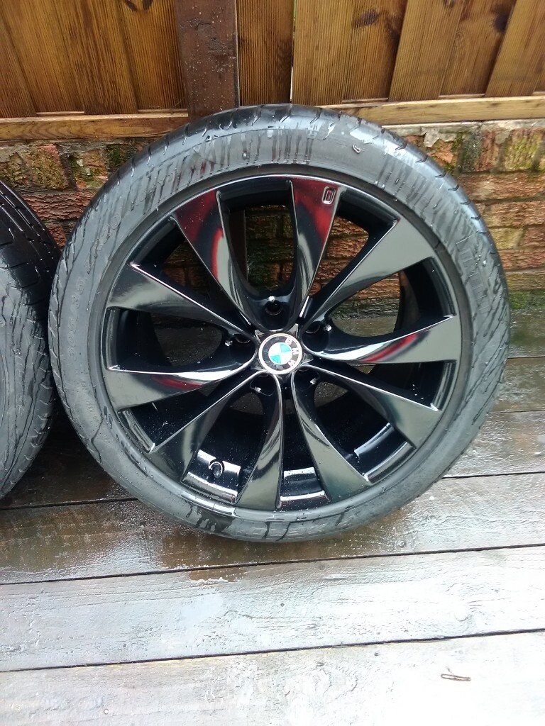 Genuine Bmw 20inch alloy wheels and tyres will fit Range Rover, VW ...