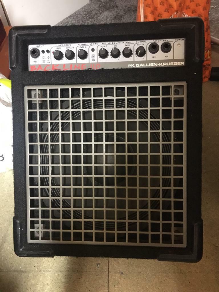 Gallien Krueger Backline 110 Bass Amp For Sale | in Edinburgh | Gumtree