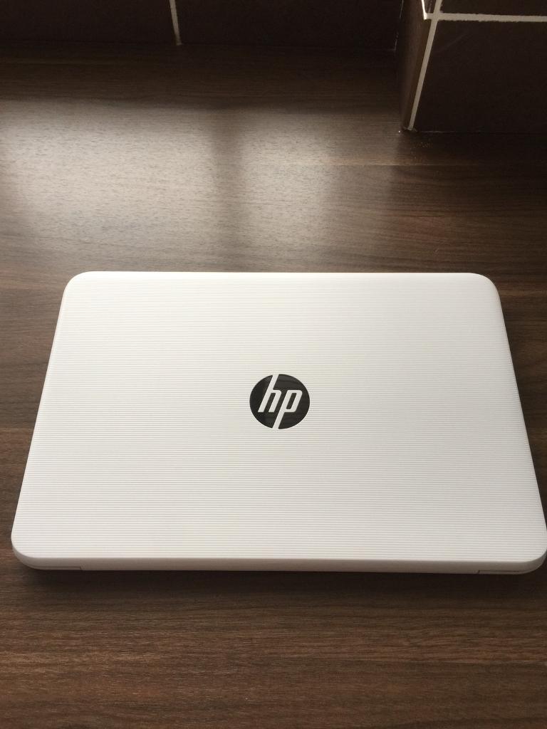 White hp laptop. As new!! Hardly used in Washington, Tyne and Wear
