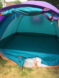 2/3 man tent, needs re-waterproofing at the top seam, free to good home!