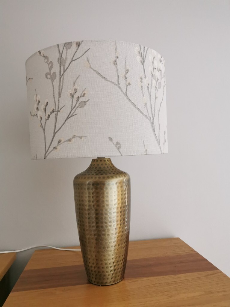 Large table lamp with Laura Ashley shade in Morpeth, Northumberland