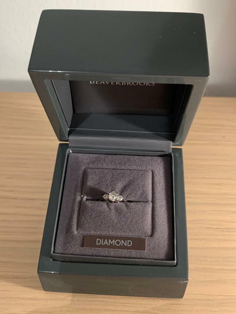 Beautiful 3 Stone Diamond Beaverbrooks Engagement Ring in Stewarton