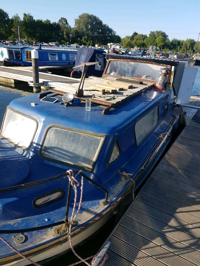 Norman 22 Cabin cruiser boat possibly rent with 9.9 Yamah outboard fully insulated *** reduced £