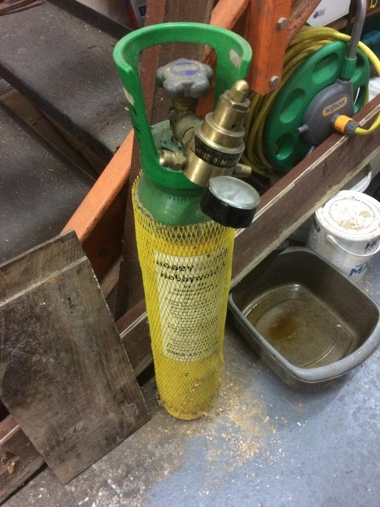 Hobbyweld Gas Cylinder and Regulator for Rent Free Welding Gas in Pewsey, Wiltshire Gumtree