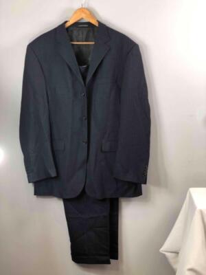 GIORGIO ARMANI LE COLLEZIONI 100% Wool Dark Navy Blue