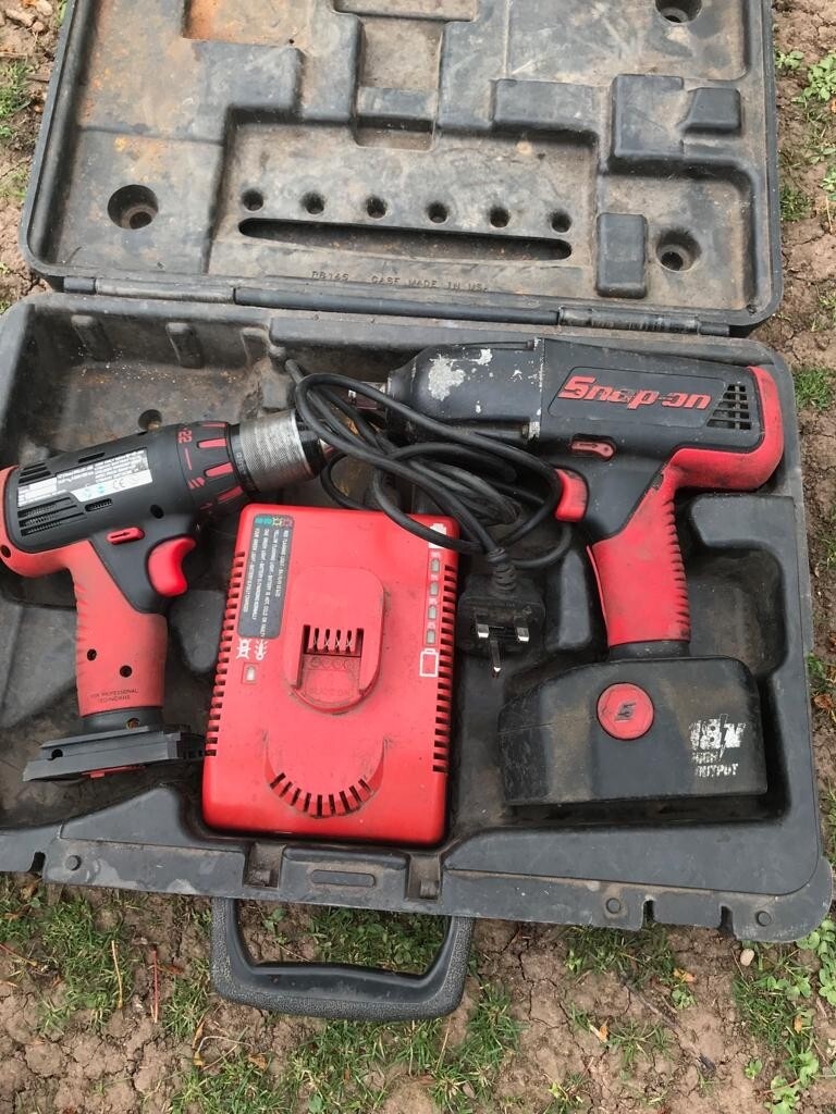 IMPACT GUN Cordless 8V Impact Snap ON CT4850HO with Battery and Charger