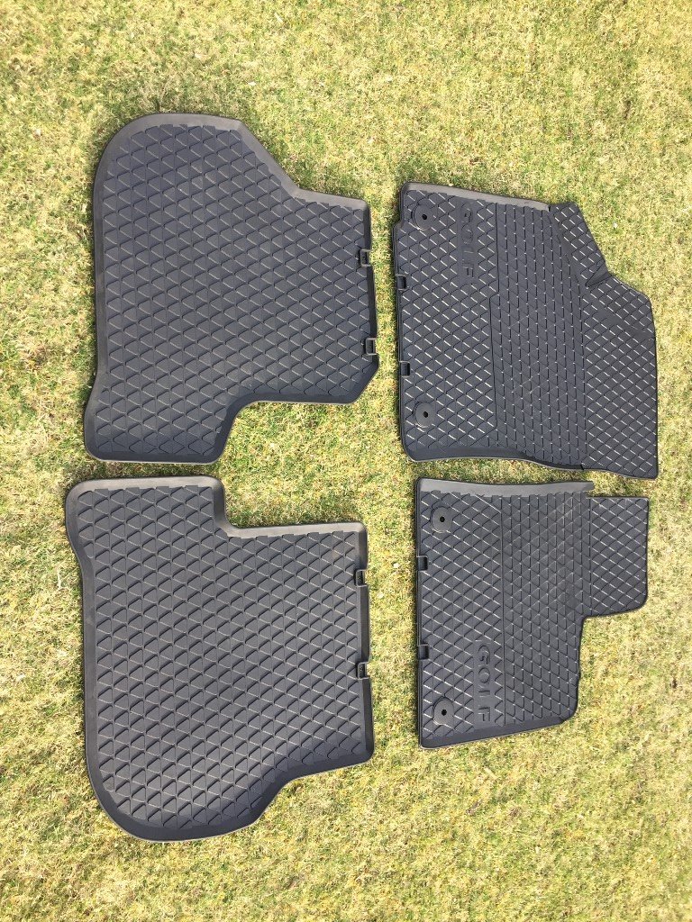 NOW HALF PRICE Genuine VW Golf Mk 5 Mk 6 rubber floor mats in Milltimber, Aberdeen Gumtree
