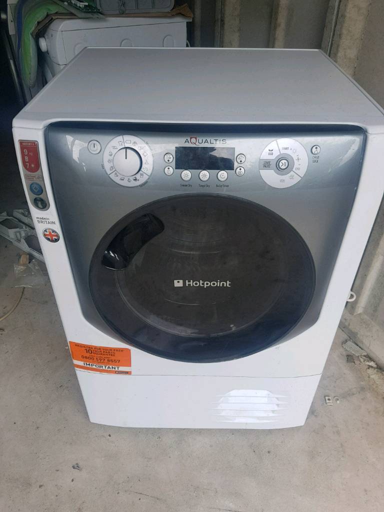 Reconditioned 9KG Hotpoint Condenser Tumble Dryer, 6 Months Warranty