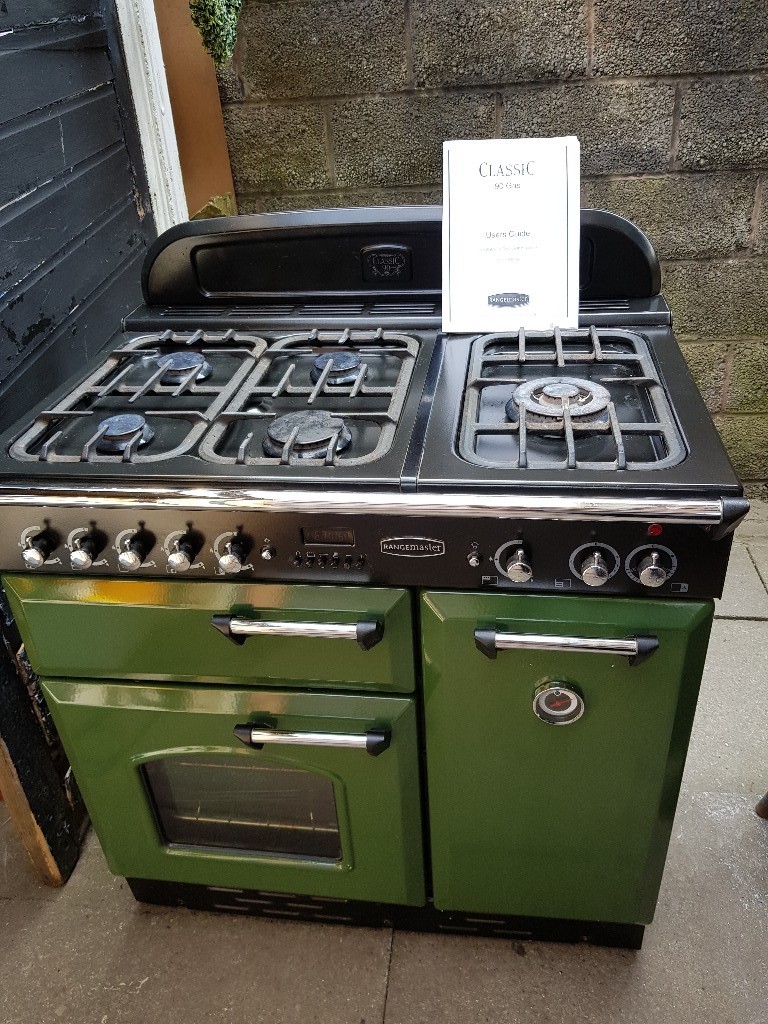 Rangemaster cooker classic 90 lpg gas electric with manual in Stoke