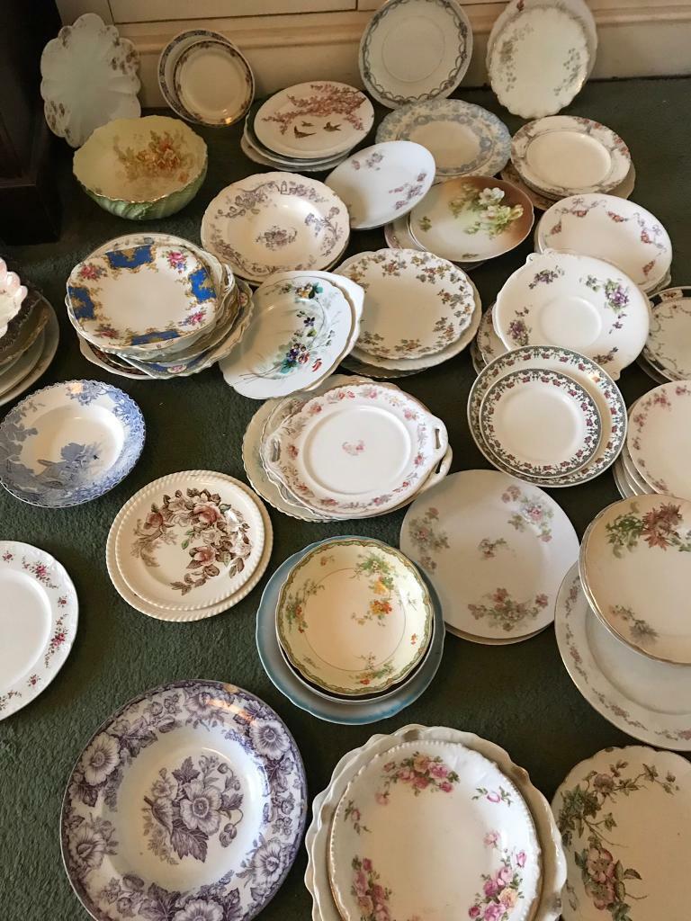 Assorted vintage china plates. in Cromer, Norfolk Gumtree