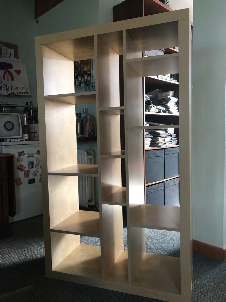 Ikea Kallax beech wall shelf unit in Troon, South Ayrshire Gumtree