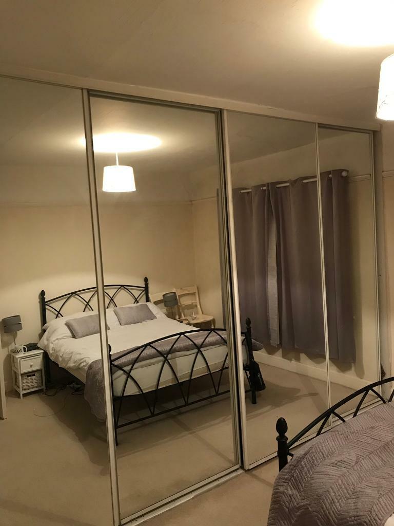 Sliding Mirrored Wardrobe Doors In Rawdon West Yorkshire