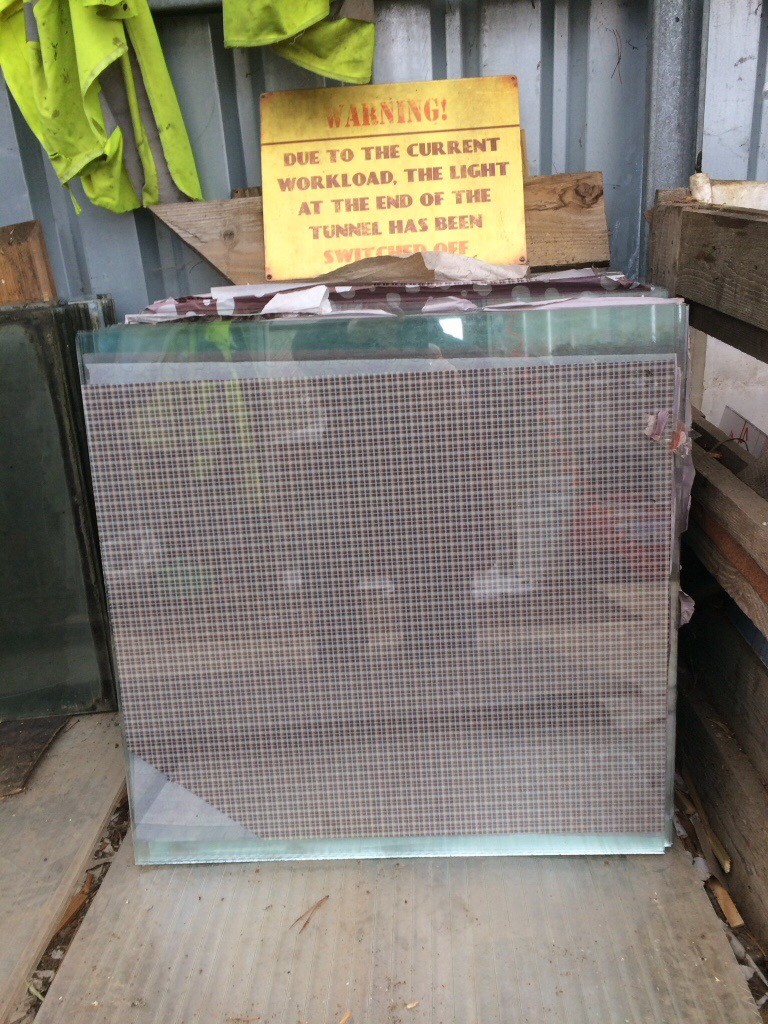 Greenhouse glass new and used 610x610 in Lanark, South Lanarkshire