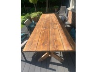 Oak Garden Table - 1m x 3m 