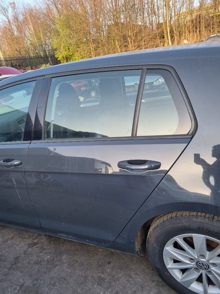 Vw golf mk7 7.5 R gti gtd Tdi nearside rear door grey 1320 in