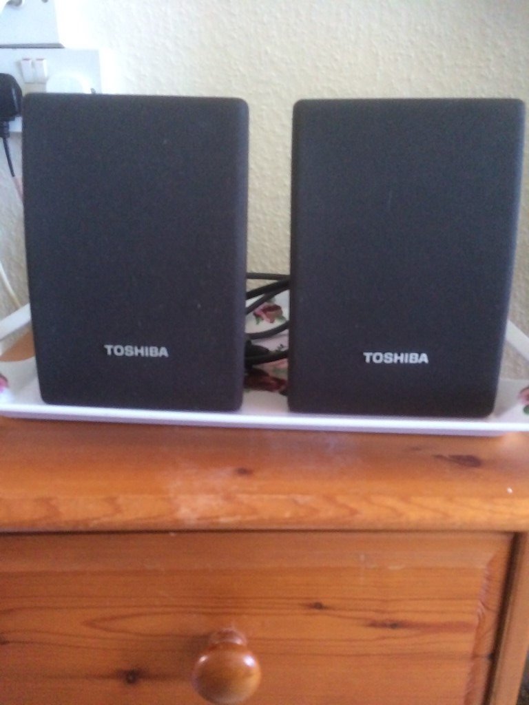 Toshiba Surround Sound Speaker System, Model SSSR94, Good Condition