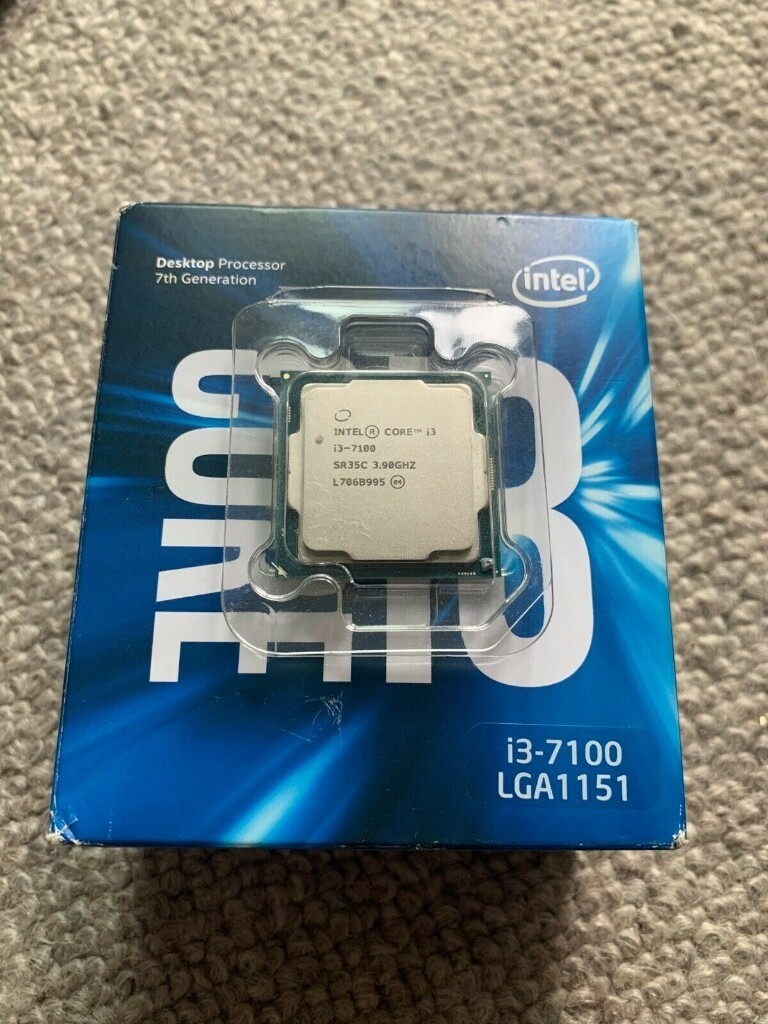 Intel Core i3 7100 3.9gHz CPU | in Leith, Edinburgh | Gumtree