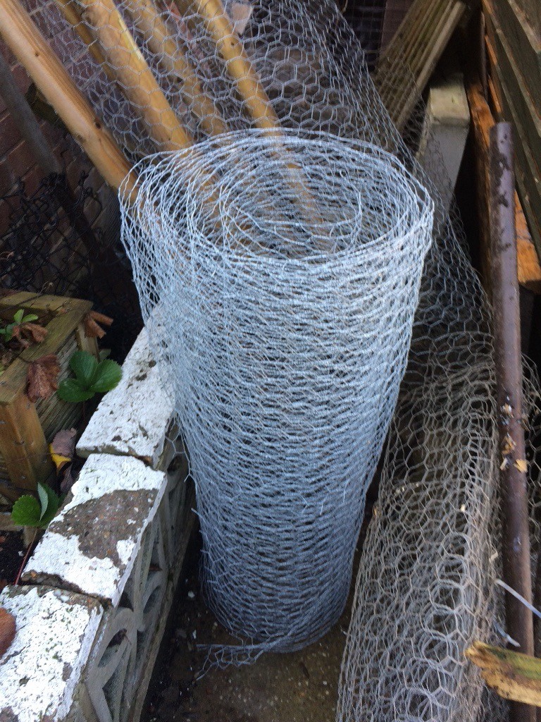 Chicken wire and posts in Wollaton, Nottinghamshire Gumtree