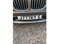 Private reg for sale j777ky s