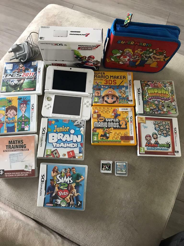 Nintendo 3ds xl boxed with games in Warrington, Cheshire Gumtree