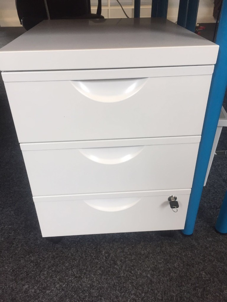 Ikea Erik 3drawer unit /filing bedside table in Chichester