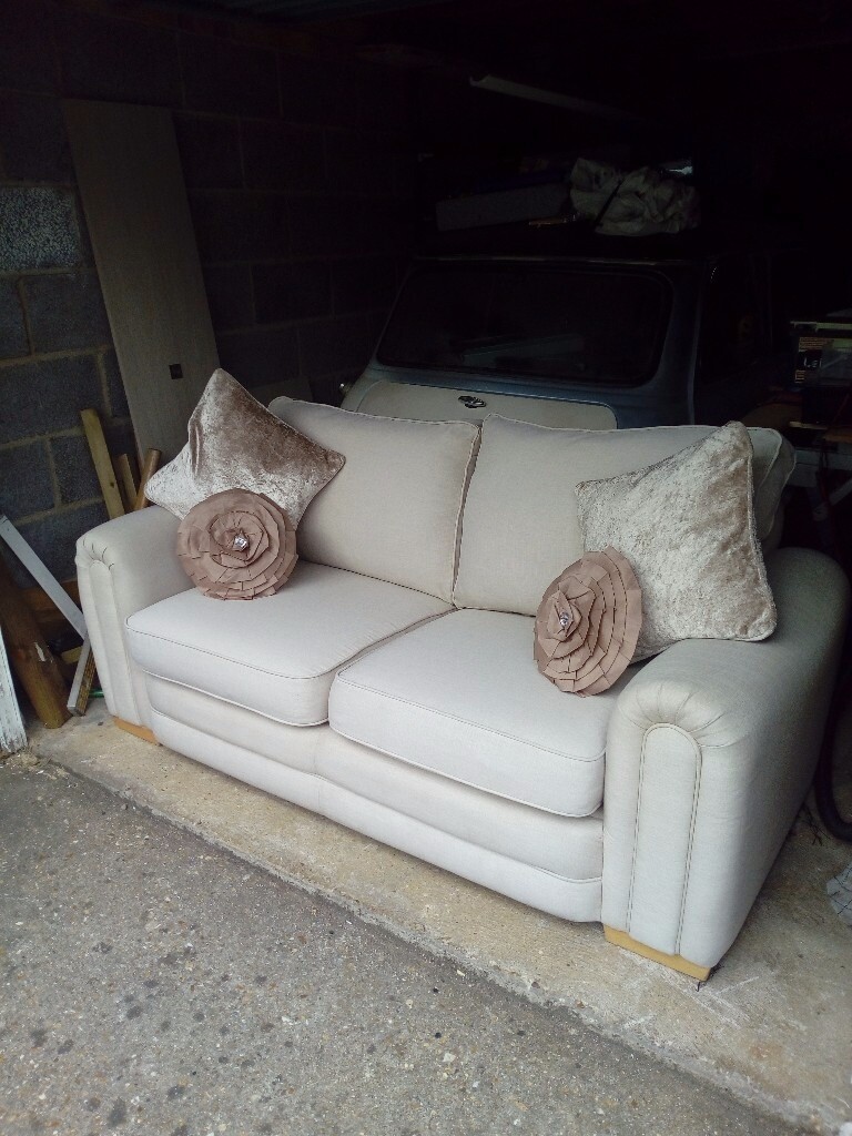 Sofa bed in cream / ivory in Mablethorpe, Lincolnshire Gumtree