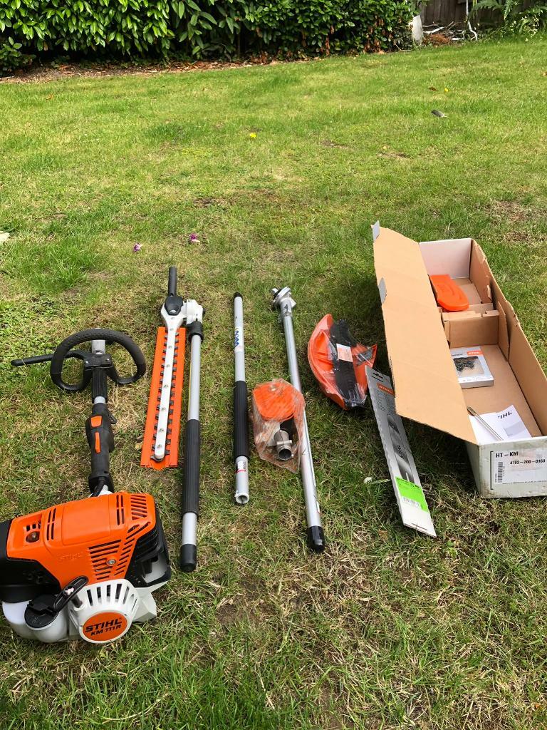 stihl kit km111r complete kit all attachment new in Ashford, Surrey