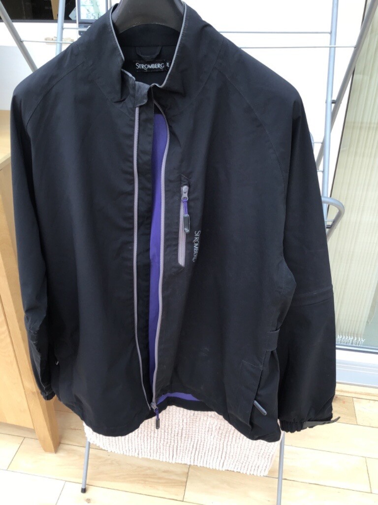 stromberg men's weather tech waterproof golf jacket