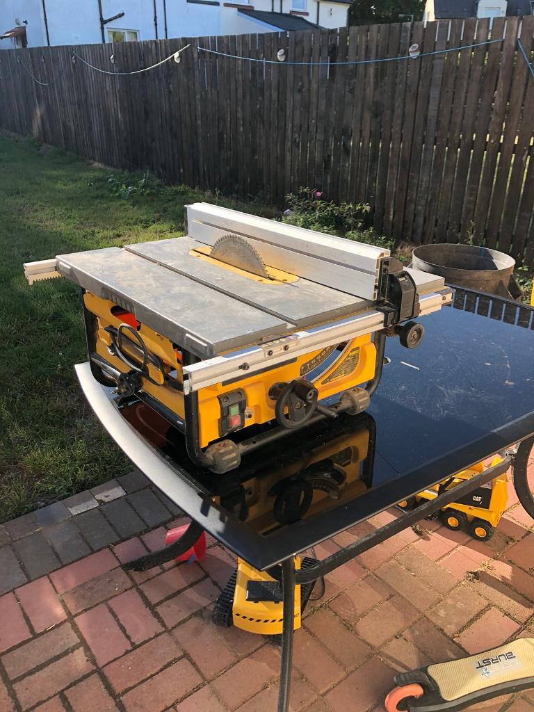 Dewalt bench saw in Perth and Kinross Gumtree
