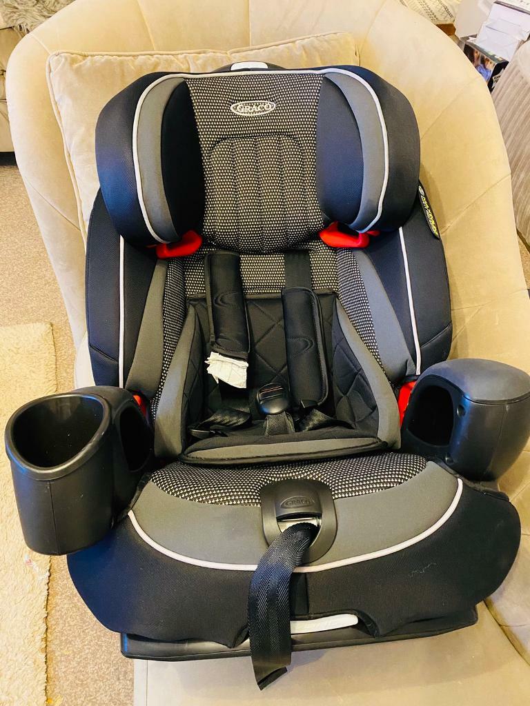 Graco Nautilus Elite Lunar Harnessed Booster Car Seat, Group 1/2/3