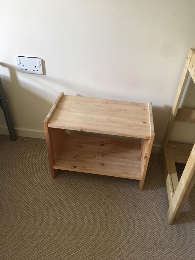 Pine Wood ikea Bedside table three available in Wester Hailes