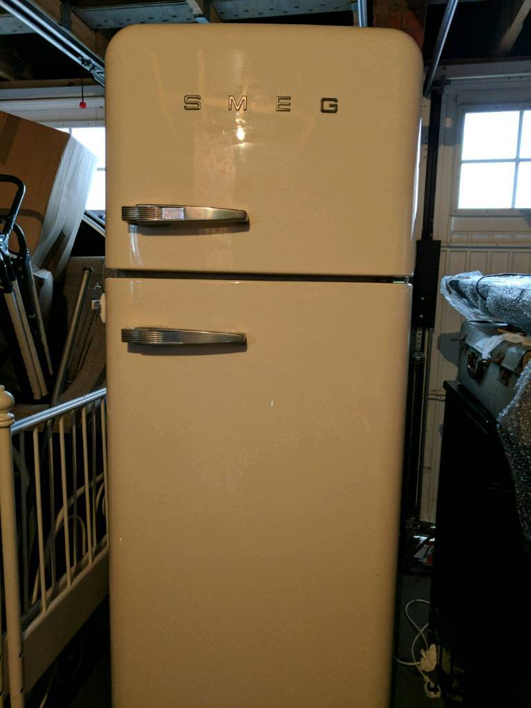 SMEG American style retro fridge freezer. in Hinckley, Leicestershire