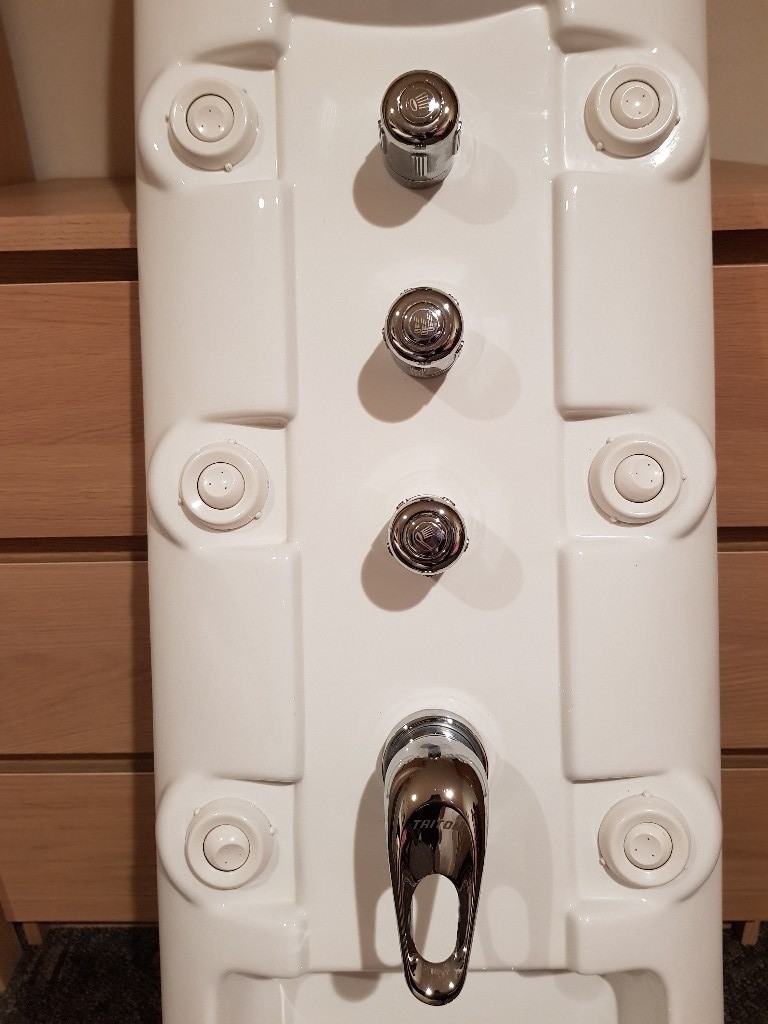 Triton Unichrome white shower tower in Dollar, Clackmannanshire Gumtree