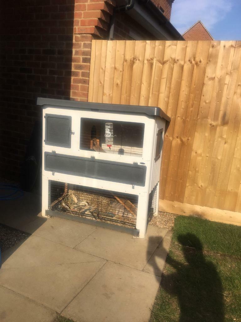 Large plastic rabbit cage hutch indoor or outdoor in Woburn Sands