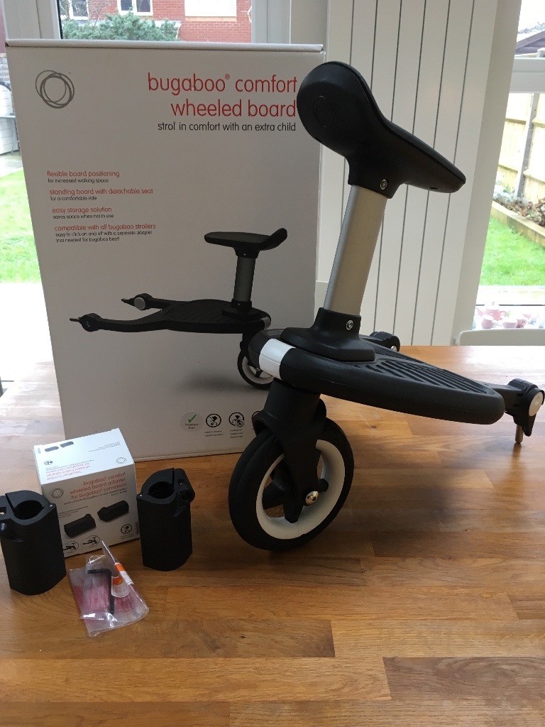 Bugaboo Wheeled Board with seat & Cameleon Adapters in Hamble, Hampshire Gumtree