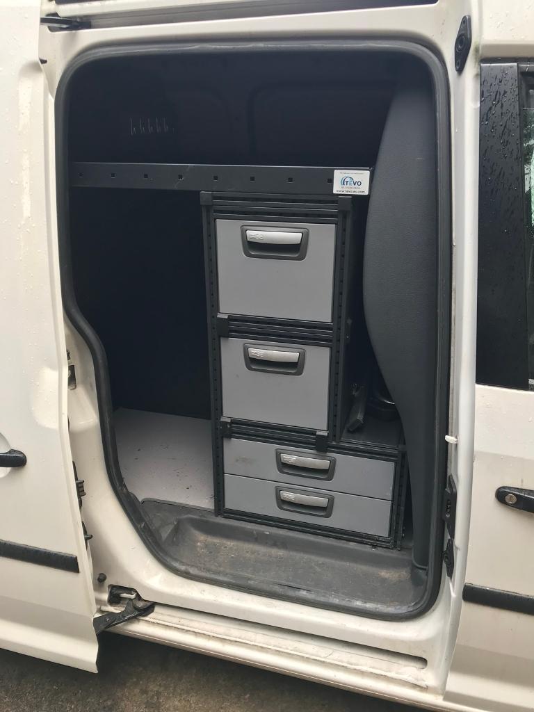 Caddy van lwb metal shelving/ draws in Beighton, South