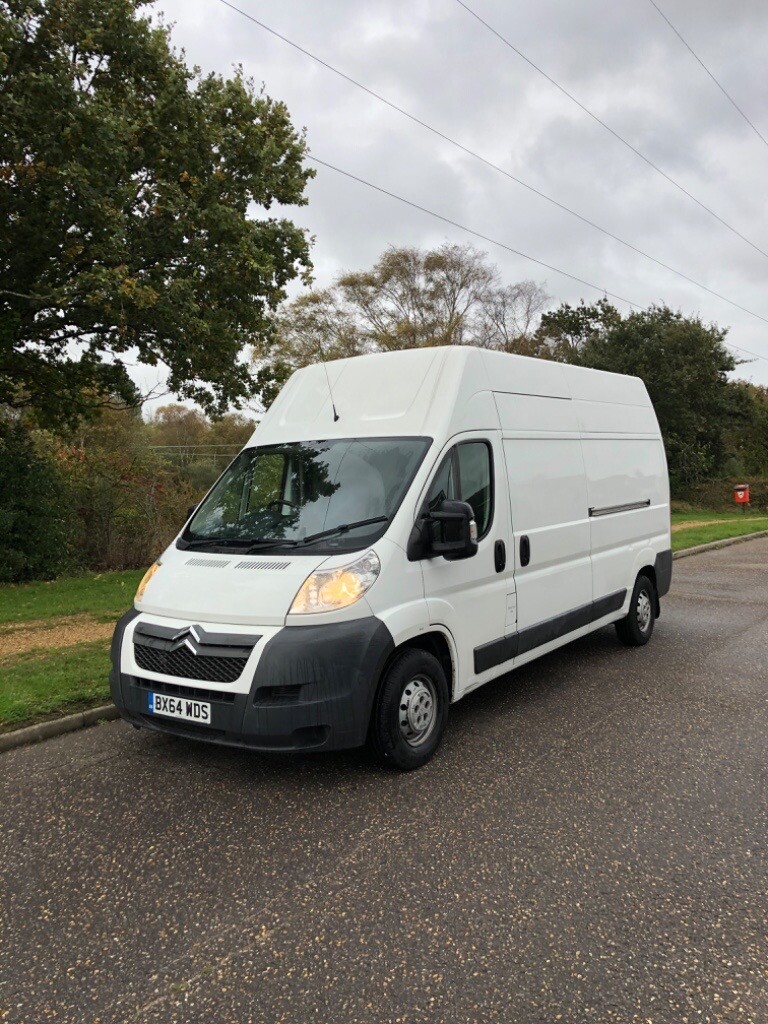 64 plate , Citroen Relay long wheel base extra high roof , only 55k , 2200cc , 6 speed , air con
