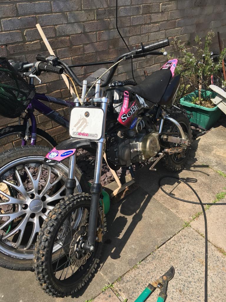 Pit bike 125cc spares or repair in Milton Keynes, Buckinghamshire
